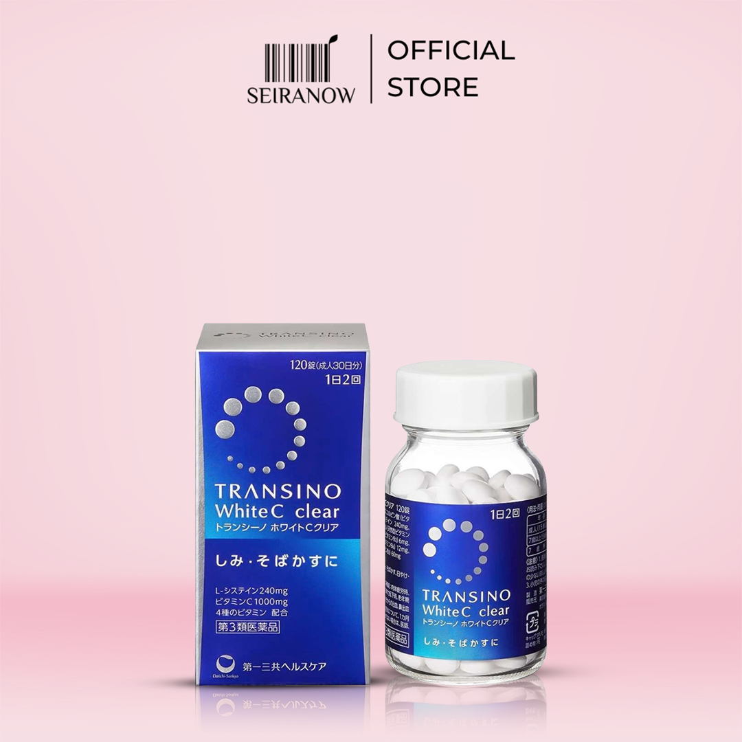 Transino White C Clear 120 Tablets – Brightening Supplement